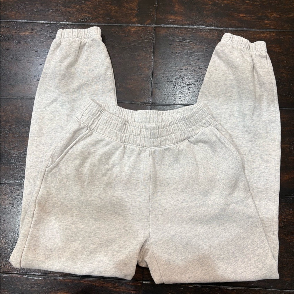 American Eagle Outfitters Light Gray Sweatpants